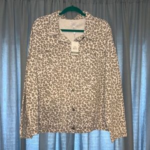 NWT Mud Pie Denim Jacket